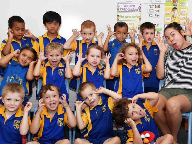 Torquay State School Preps. Picture: Patrick Woods.