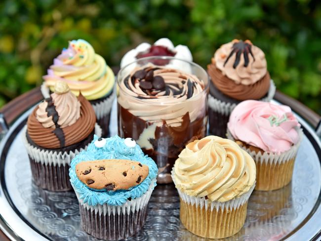 The gluten-free vegan cupcakes are a must for any diner. Picture: Troy Snook