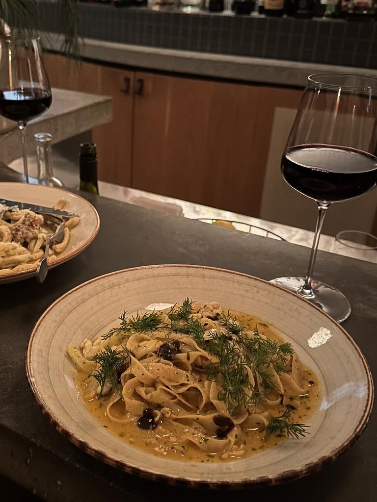 Ms Loveday at Osteria Oggi. Picture: @freakyfeedsaus.