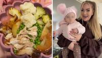 People question how much I feed my 8-month-old baby