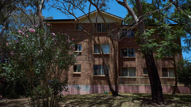 Mr Lees allegedly lived in a Hornsby apartment under a false name. Picture: NewsWire / Flavio Brancaleone