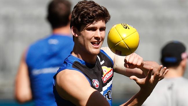 Western Bulldogs swingman Lewis Young wants more senior opportunities. Picture: AFL Photos via Getty Images