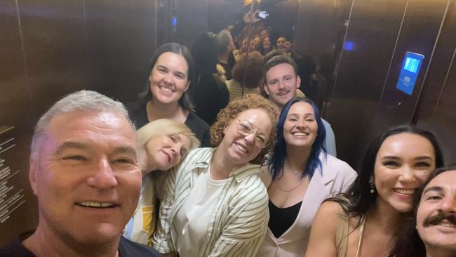 John-Paul Langbroek, Stacey Langbroek, Sian Langbroek, Chloe Langbroek, Emily Dennerstein, Piers Langbroek, Bronte Langbroek and Dylan Pappalardo