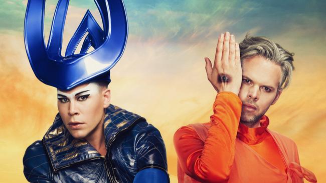 Australian band Empire of the Sun didn’t skimp on the visual imagery. Pic: Supplied