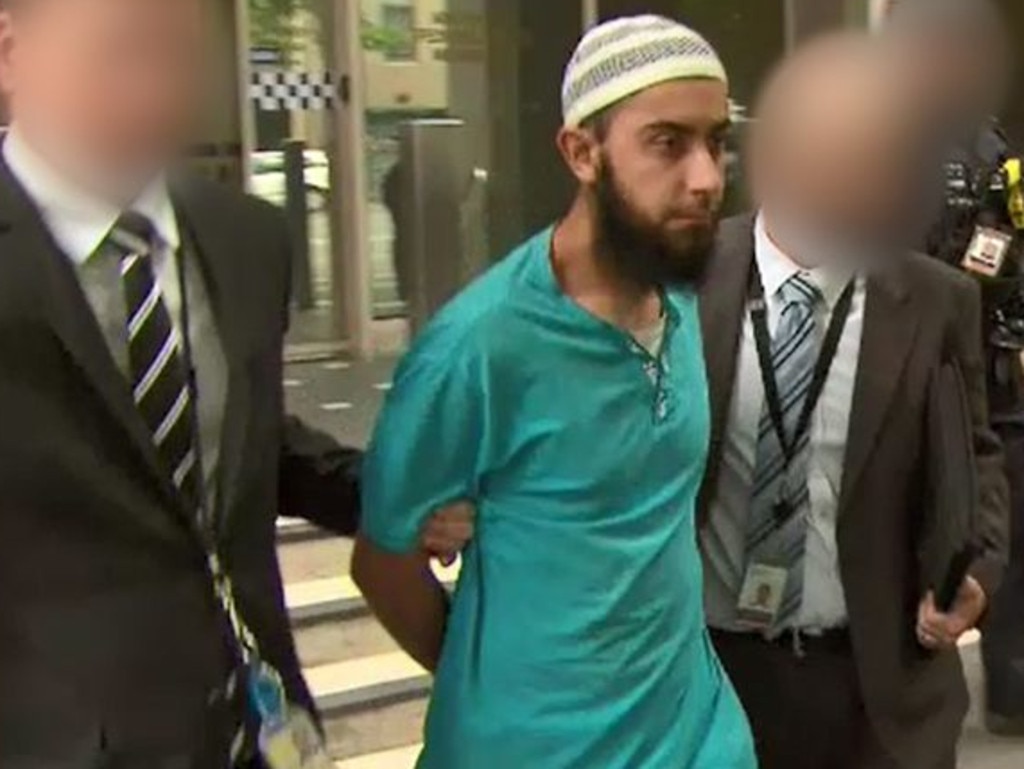 Samed Eriklioglu, 26, his brother and a third man were charged with planning a terrorist attack. Picture: 9 News