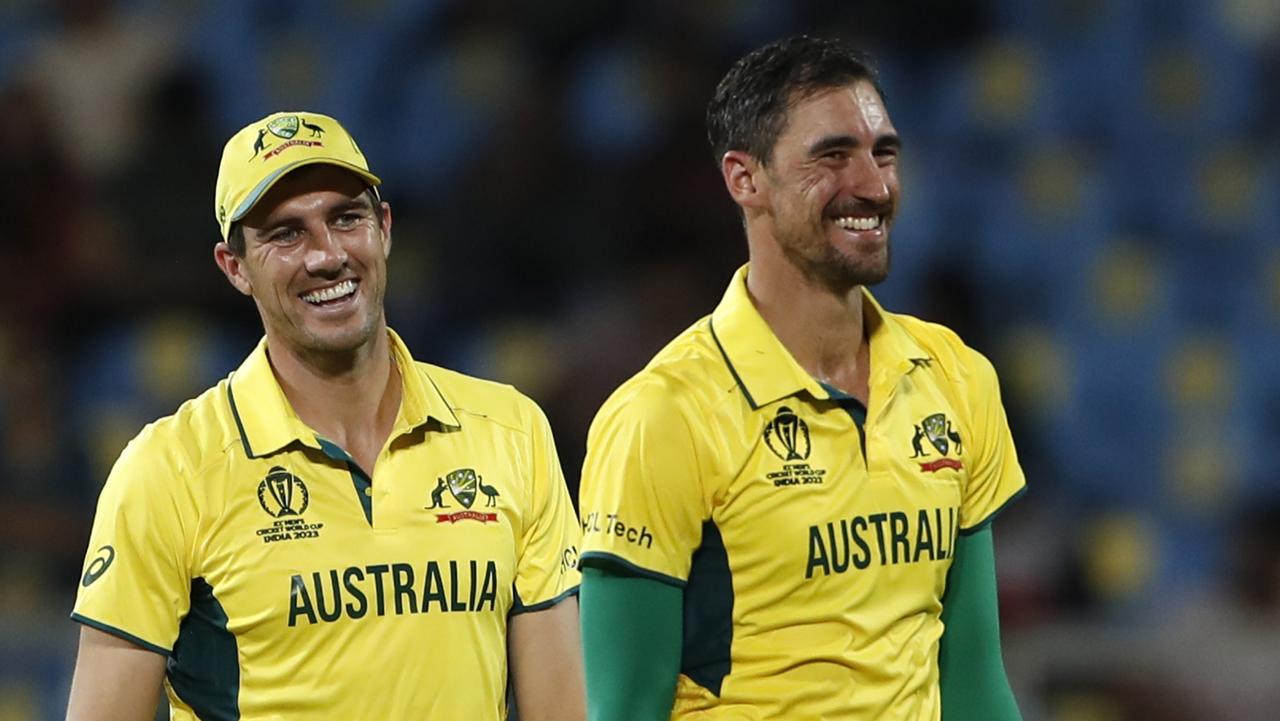 Cricket World Cup 2023 Mitchell Starc takes hattrick in Australia’s washed out warmup game vs