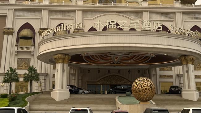 Kings Romans casino. The Golden Triangle Special Economic Zone or Kings Romans is a Chinese gangster-owned enclave of organised crime inside northern Laos. Picture: Amanda Hodge