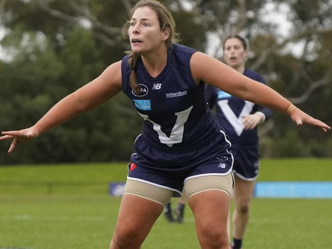 Bree Doyle will again lead the VAFA girls into battle. Pic: Valeriu Campan.