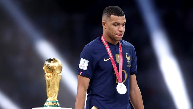 Kylian Mbappe was so close to World Cup glory in Qatar. Photo by Julian Finney/Getty Images.