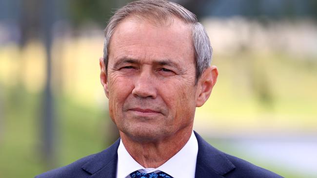 WA Premier Roger Cook has introduced the new gun safety measures in response to the Floreat horror. Picture: NCA NewsWire / Kelly Barnes