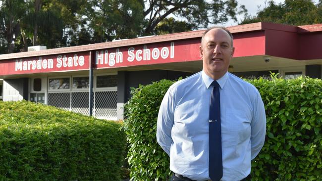 Marsden State High School principal Marcus Jones.