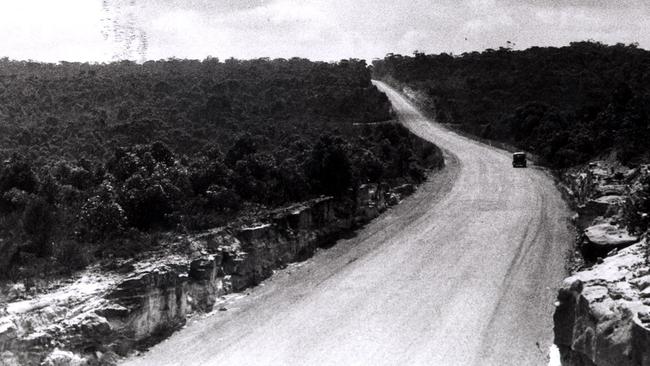 Wakehurst Parkway in the mid - 1940's Picture: SUPPLIED