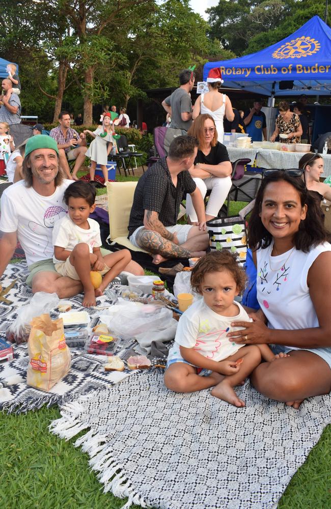 Crowds gather at the 2023 Buderim Community Carols.