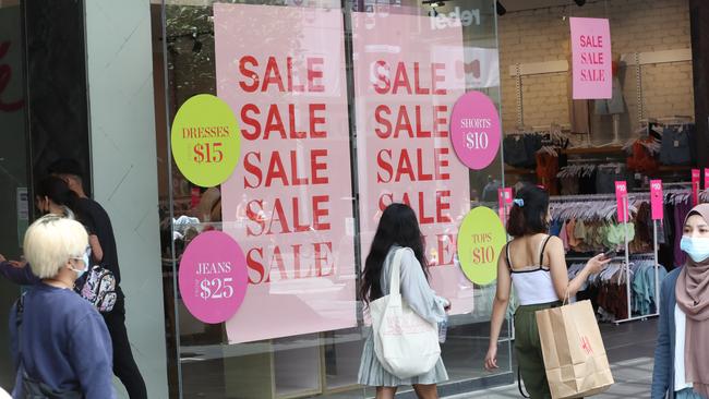 Millions of Aussies are expected to take advantage of December 26 sales. Picture: NCA NewsWire/ David Crosling