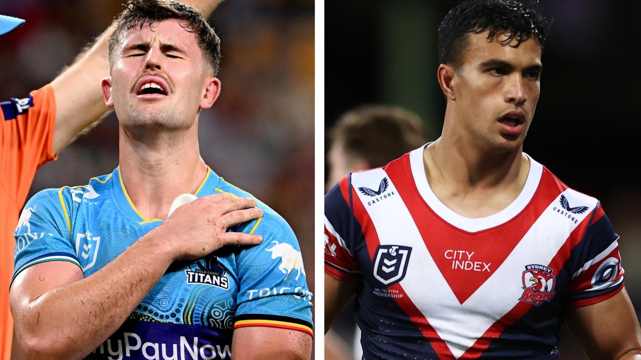 Titans sweat on injured trio, Roosters star faces concussion test: NRL Early Mail