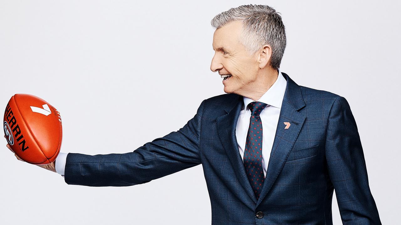 Legendary AFL commentator Bruce McAvaney