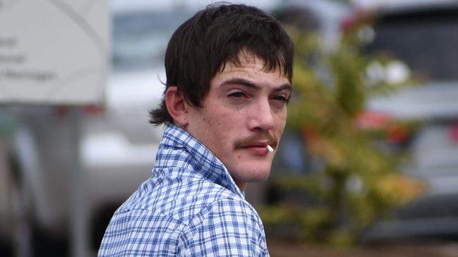 Frank Mathew Connor outside the Ingham Magistrates Court. Picture: Cameron Bates