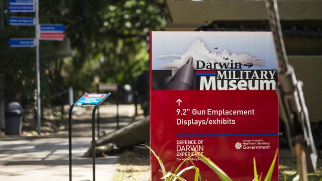 The memorial will be built at the Darwin Military Museum. Picture: Shaana McNaught/Tourism NT