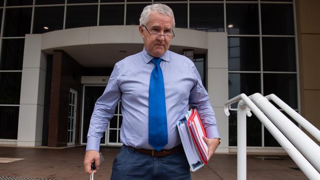 Director of Public Prosecutions lawyer Ian Rowbottam leaving Darwin Supreme Court. Picture: Pema Tamang Pakhrin