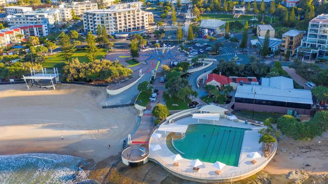 Kings Beach Park and Community Precinct during the Caloundra Music Festival.