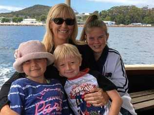 Stephanie King and her children, Ella-Jane, Chloe, and Jacob Kabealo were travelling in a car that skidded into the Tweed River in 2017. An inquest into the deaths of Stephanie and two of her children, Ella-Jane and Jacob, has begun. Picture: Facebook