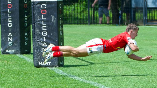 Wesley Pring, pictured here playing for the Steelers, scored one of the tries of the season for Gerringong. Picture: Thomas Lisson