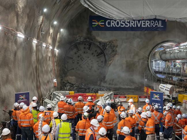 The Cross River Rail project is well under way. Picture RixRyan Photography