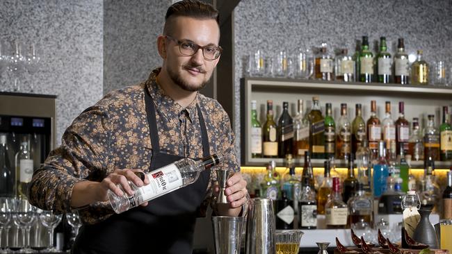 Tom Angel has already wowed customers with his cocktails at other venues.