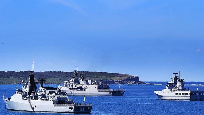 Pride of the navy fleets – Jervis Bay the perfect backdrop as visiting ...