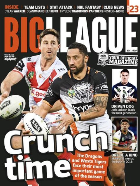 Big League's Round 23 issue is on sale now