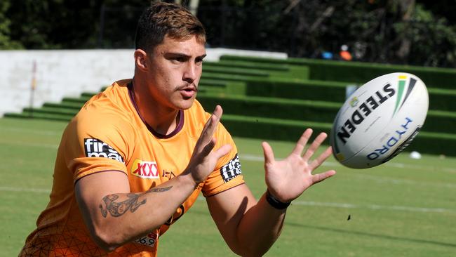 The return of Kotoni Staggs should prompt some big calls by Broncos coach Anthony Seibold. Picture: John Gass