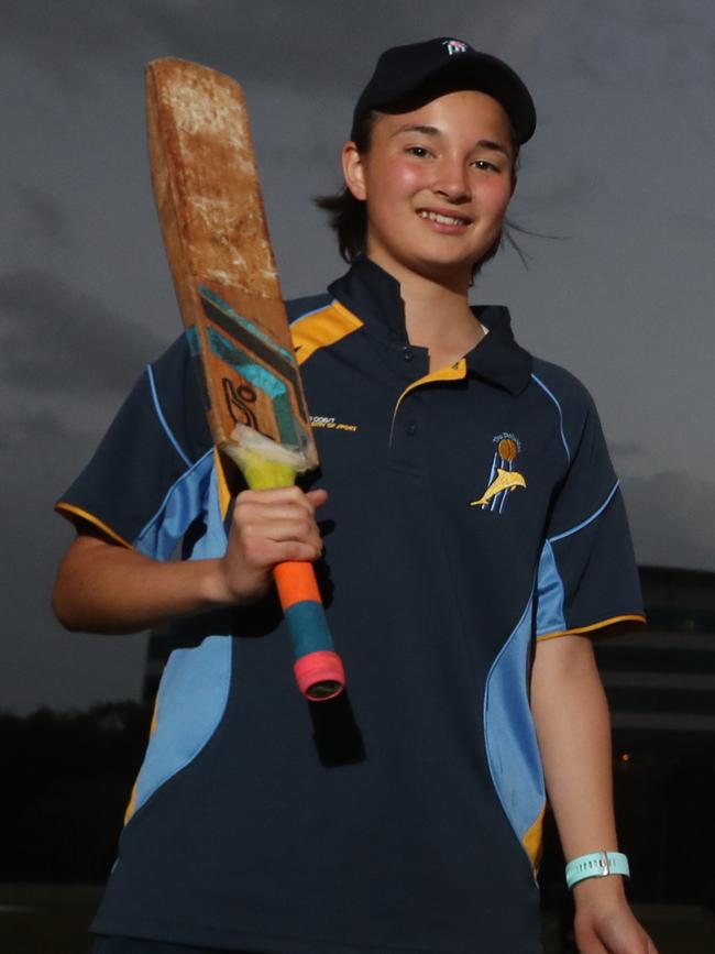 Gold Coast Dolphins teen Chelsea Gan. Picture: Richard Gosling