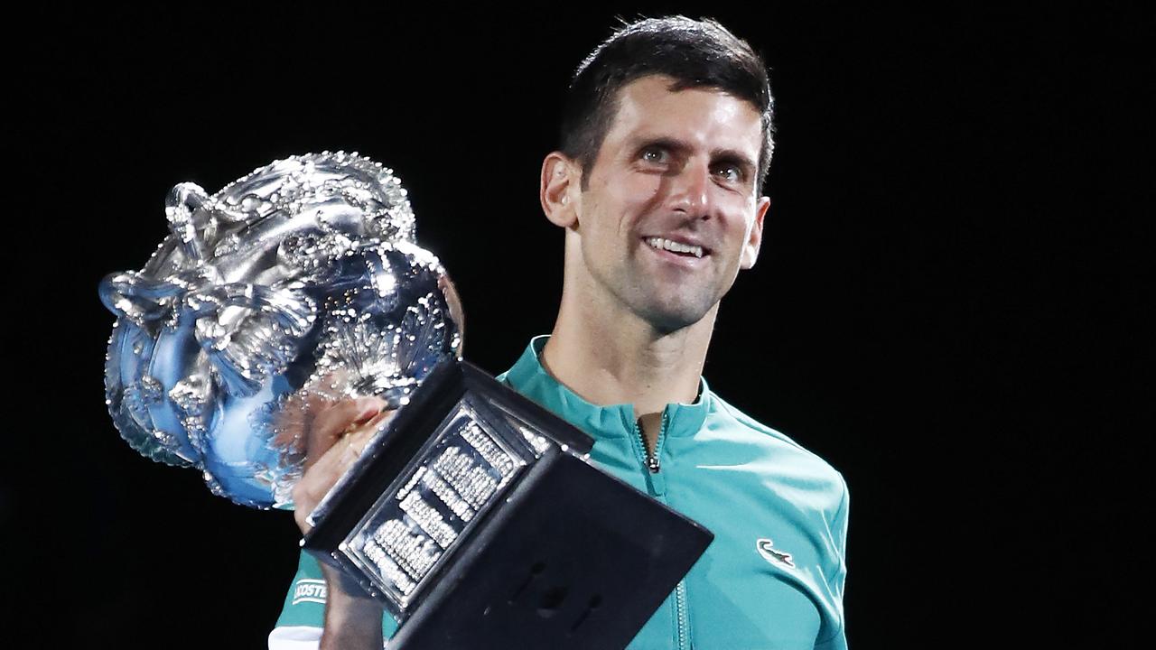 Novak Djokovic proved the class gulf between the big three and next generation. (Photo by Daniel Pockett/Getty Images)