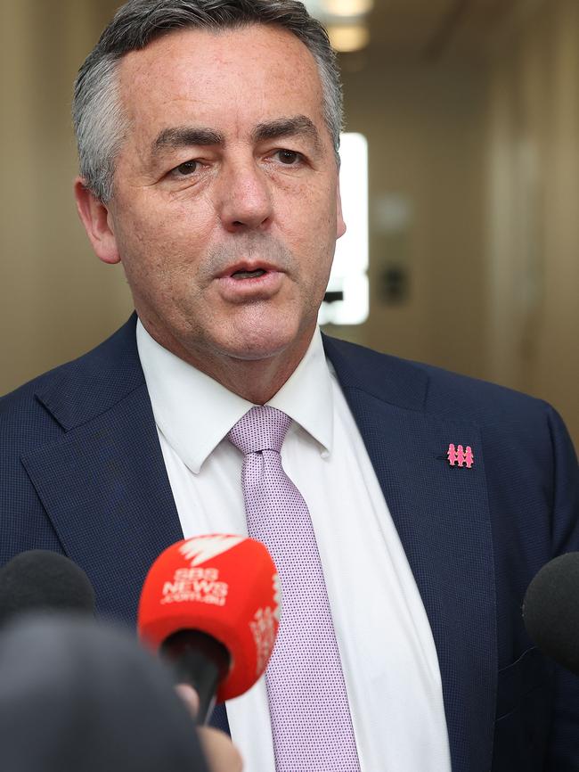 Former Veteran’s Affairs Minister Darren Chester at Parliament House in Canberra. Picture: NCA NewsWire / Gary Ramage