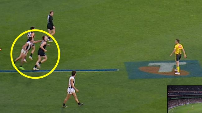 Collingwood recruit Lachie Schultz is set to come under scrutiny from the MRO for a brain fade strike to Carlton’s Blake Acres during Friday night’s clash.