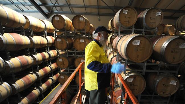 Treasury Wine has had a difficult year with a string of profit downgrades and a diving share price. Picture: Bloomberg