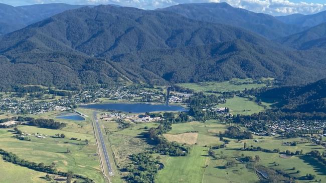 Mount Beauty Airport. Source: Google Maps