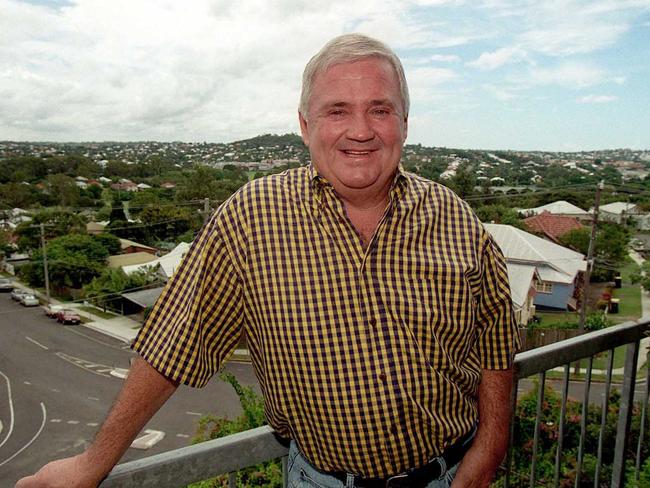 Queensland sporting icon Billy J Smith, an excellent caller of rugby league. Picture: Peter Bull