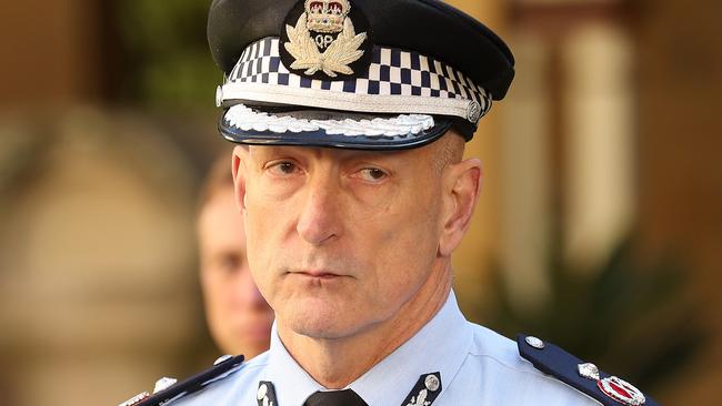 ‘Concerning’: Queensland Deputy Police Commissioner Steve Gollschewski speaks to the media. Picture: Liam Kidston