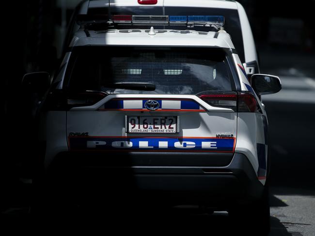 BRISBANE, AUSTRALIA - NewsWire Photos - JANUARY 17, 2025:  A generic photo of a Queensland Police Vehicle  in Brisbanes CBD.Picture: NewsWire / Glenn Campbell