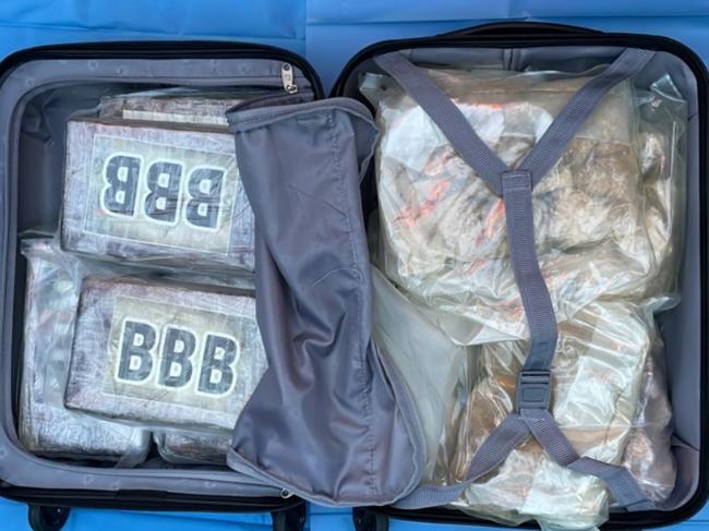 Over $9 million worth of cocaine and MDMA confiscated during a police operation. Picture: NSW Police