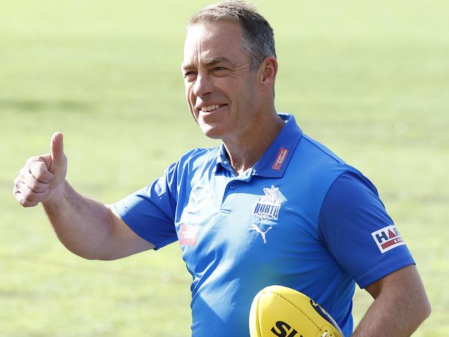 Alastair Clarkson has brought an excitement to Arden St not seen in years. Picture: Getty Images