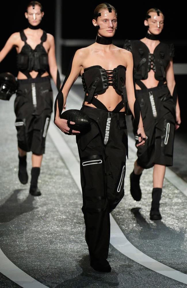 Some of Alexander Wang’s more wild fashion ideas, as shown in New York last month.