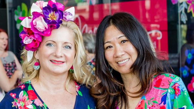 Deanne Mayocchi and Julie Tomaszewski at the launch of Deanne Mayocchi and Julie Tomaszewski's BLOOM Collection at Lumiere Events, Brisbane. Socials: Damien Anthony Rossi | Picture: Kate Luke Photography