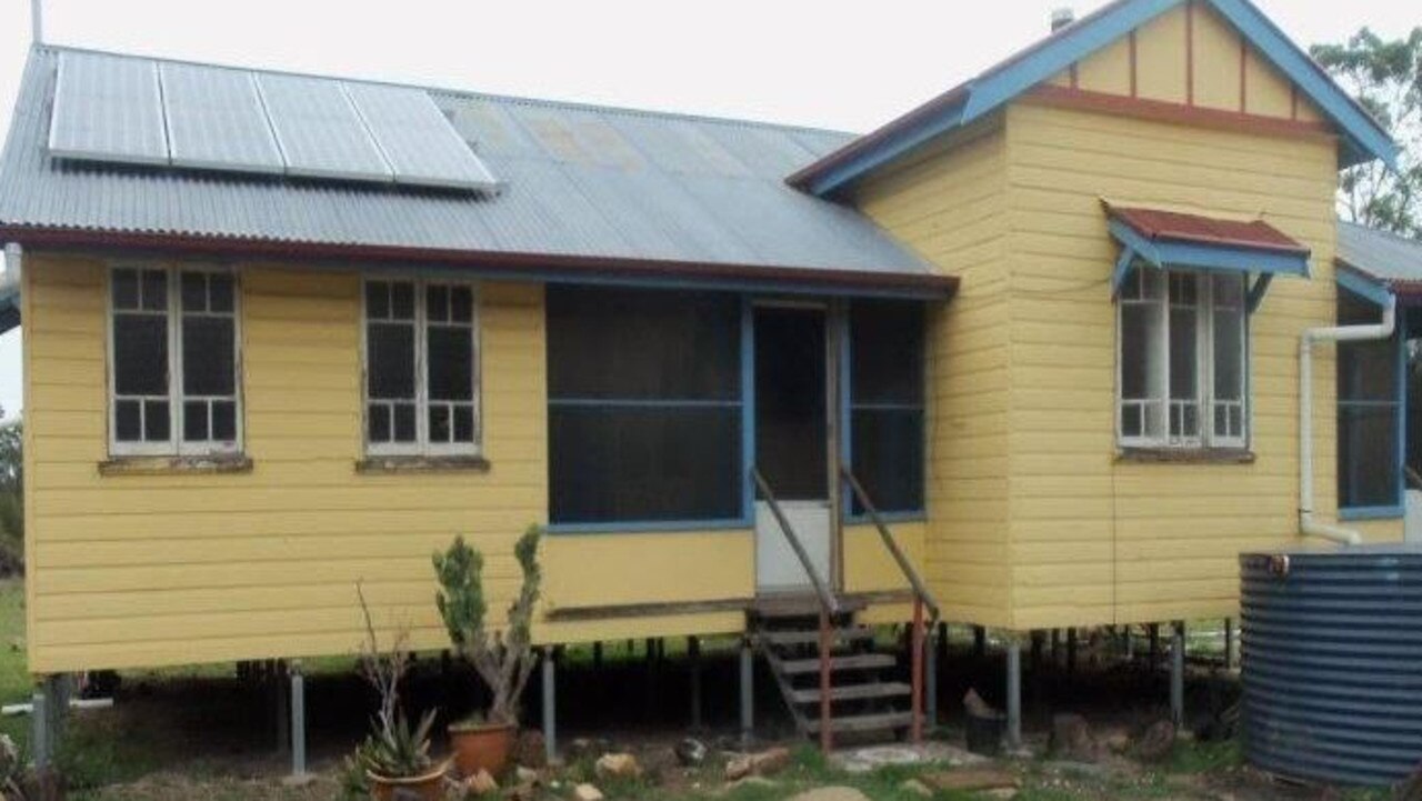 The Wieambilla property where Nathaniel, Stacey and Gareth Train lived and where two police officers and a neighbour were murdered in cold blood.