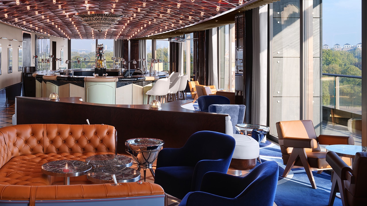 <h2>HAVE A DRINK AT A ROOFTOP BAR</h2><p>As soon as the sun comes out in London, so do the people, making use of the rooftop bars and restaurants, which open up in the summer, all over the city. Rooftop bars are found all over London, from the hip <a href="https://queenofhoxton.com/" target="_blank" rel="noopener">Queen of Hoxton</a> in Shoreditch, to the newest and most exclusive, <a href="https://www.peninsula.com/en/london/hotel-fine-dining/brooklands-bar" target="_blank" rel="noopener">Brooklands Bar</a>, on top of The Peninsula hotel in Belgravia. Check out <a href="https://aquarestaurantgroup.com/" target="_blank" rel="noopener">Aqua London</a>, <a href="https://radiorooftop.com/" target="_blank" rel="noopener">Radio Rooftop</a> at ME London, <a href="https://sancarloalto.co.uk/" target="_blank" rel="noopener">Alto</a> on top of Selfridges, and the sensational secret spot, the <a href="https://www.roh.org.uk/eat-and-drink/piazza" target="_blank" rel="noopener">Piazza rooftop terrace</a> at the Royal Opera House, Covent Garden.</p><p><strong>Where to stay:</strong> <a href="https://artotellondonbattersea.com/" target="_blank" rel="noopener">Art&rsquo;otel</a>, Battersea, has a fabulous rooftop pool and bar, with views across Battersea Power Station&rsquo;s heritage chimneys.</p>