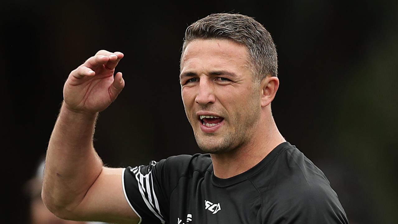 Sam Burgess could resume his coaching career at South Sydney next season. Picture: Mark Metcalfe/Getty Images