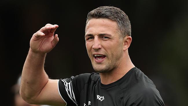 Sam Burgess could resume his coaching career at South Sydney next season. Picture: Mark Metcalfe/Getty Images