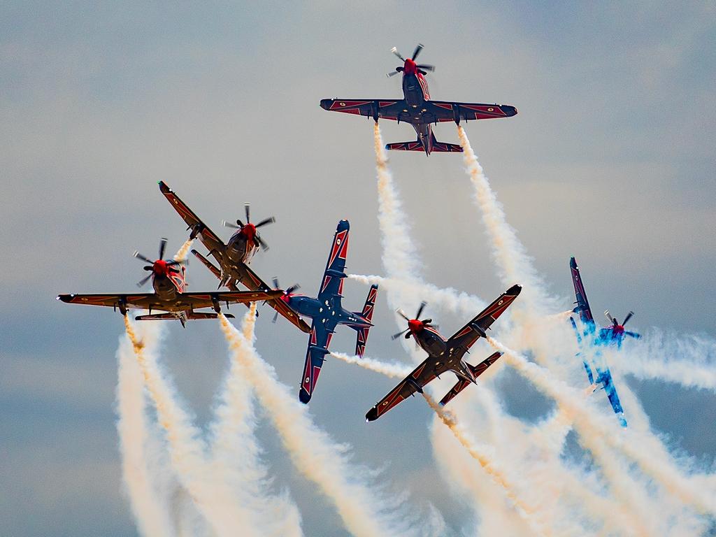 The airshow’s public days are from Friday March 28 to Sunday March 30.