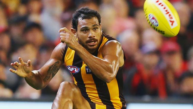 Cyril Rioli in action for the Hawks. (Photo by Michael Dodge/Getty Images)